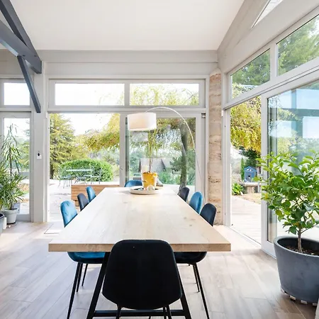 فيلة Les Pierres Seches - House With Pool And Open View Near The Village Saint-Didier-au-Mont-d'Or