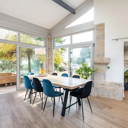 Les Pierres Seches - House With Pool And Open View Near The Village Saint-Didier-au-Mont-d'Or