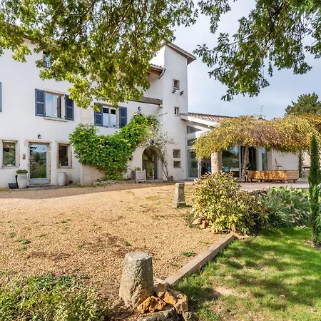 فيلة Les Pierres Seches - House With Pool And Open View Near The Village Saint-Didier-au-Mont-d'Or